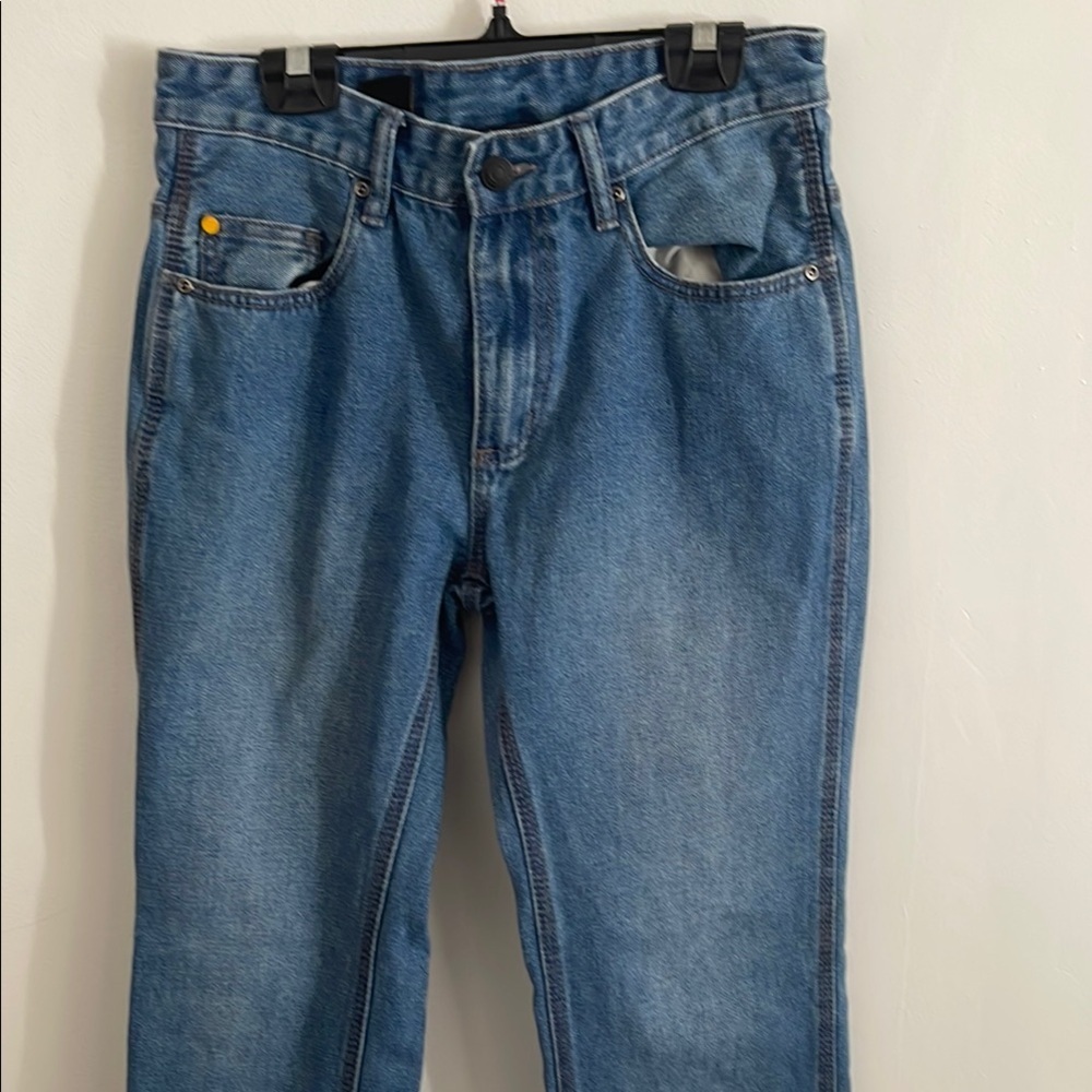 Blue jeans cat work jeans